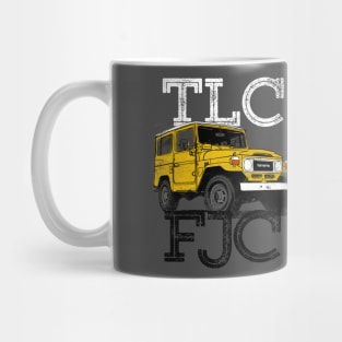 TLC, FJC, BJ40, vintage FJ40 Toyota Cruiser best off road T-Shirt for Birthday gift Mug